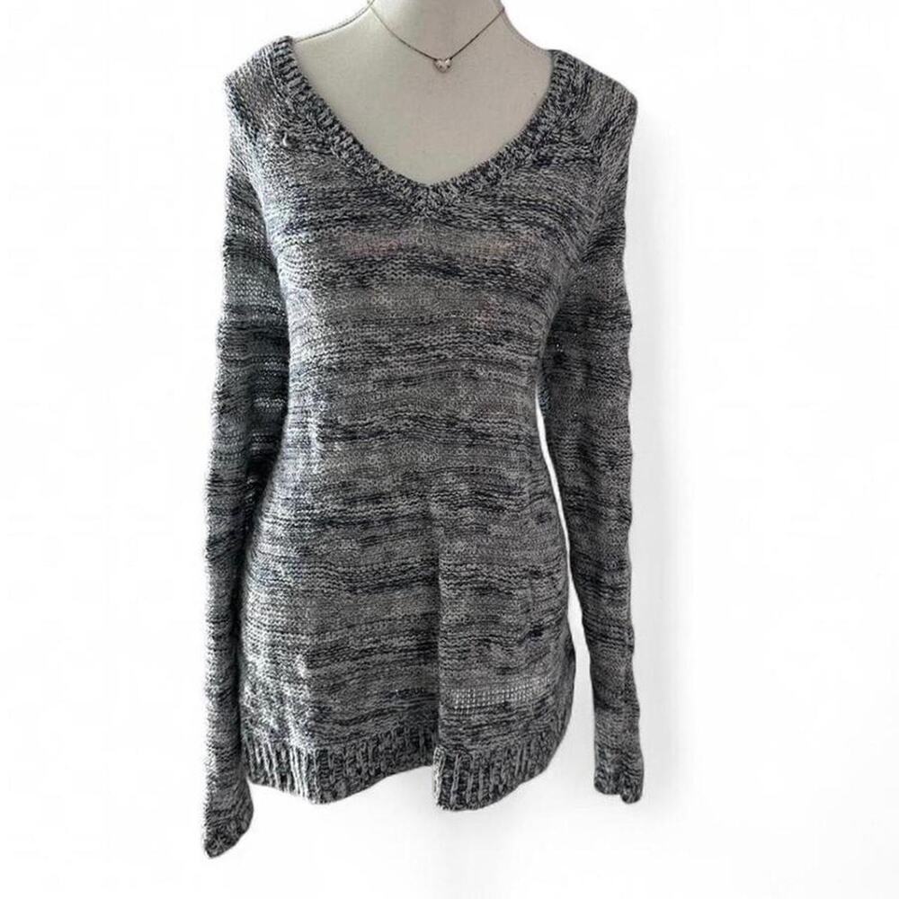 Abercrombie Grey Long Sleeve Size M